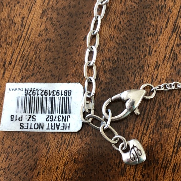 NWT Brighton HEART NOTES inspirational note and envelope necklace - Picture 10 of 14